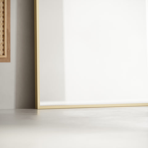 Alderley - Extra Wide Full Length Mirror. Wall Hung Mirror OR Leaner Mirror. 200cm x 100cm, Two Frame Colours